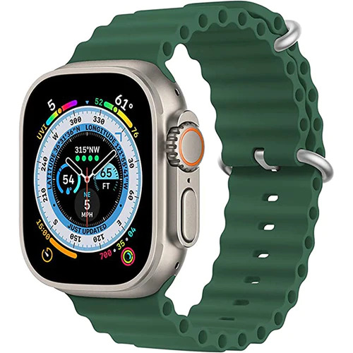 W&amp;O X8+ Ultra Smart Watch (49mm) Aluminum Case With Silicone Strap