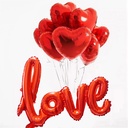 CM 66*109بالوان مختلفة Love بالون هيليوم