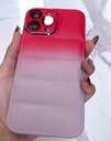 Iphone 14 Pro Silicone Protective Cover -Summery Colorful Pumped Design With Camera Protector Frame