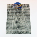 مفرش لتجفيف الاطباق والاواني والأكواب غير قابل للأنزلاق  قابل للطي لسهولة التخزين