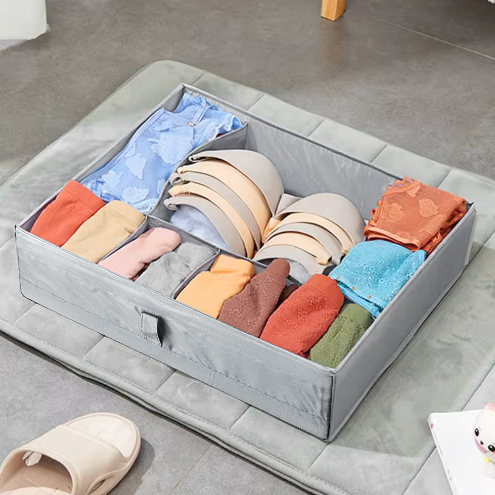 منظم ملابس ووتربروف 7 خانات للدواليب والادراج قابل للطي