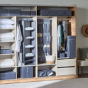 منظم ملابس ووتربروف 7 خانات للدواليب والادراج قابل للطي