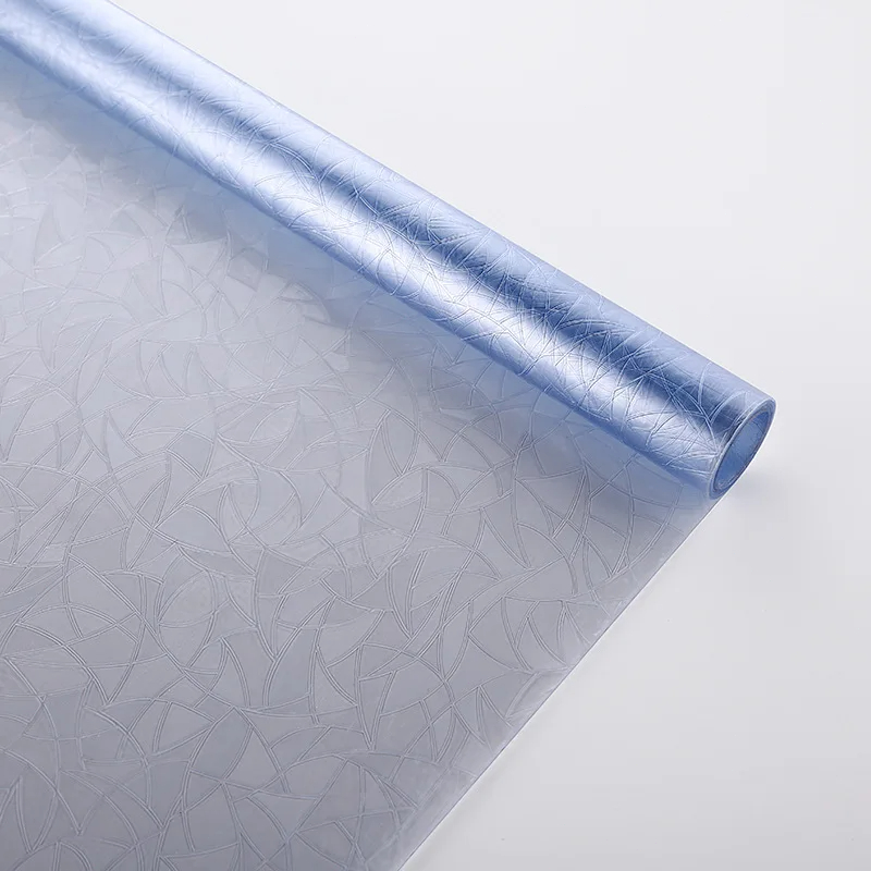 رول ستيكر لاصق لتزيين الشبابيك الزجاجية شفاف عاكس للالوان 45*200 سم
