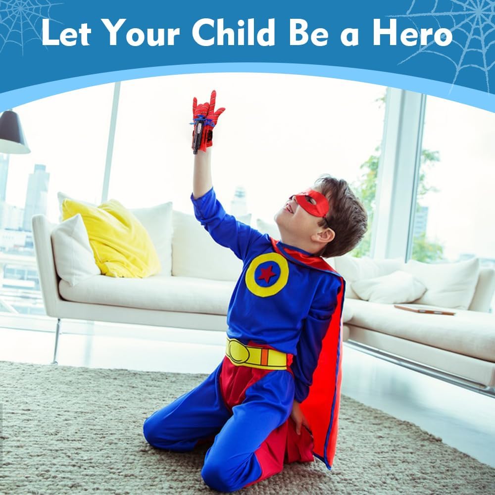 لعبة اطلاق شبكة العنكبوت للأطفال