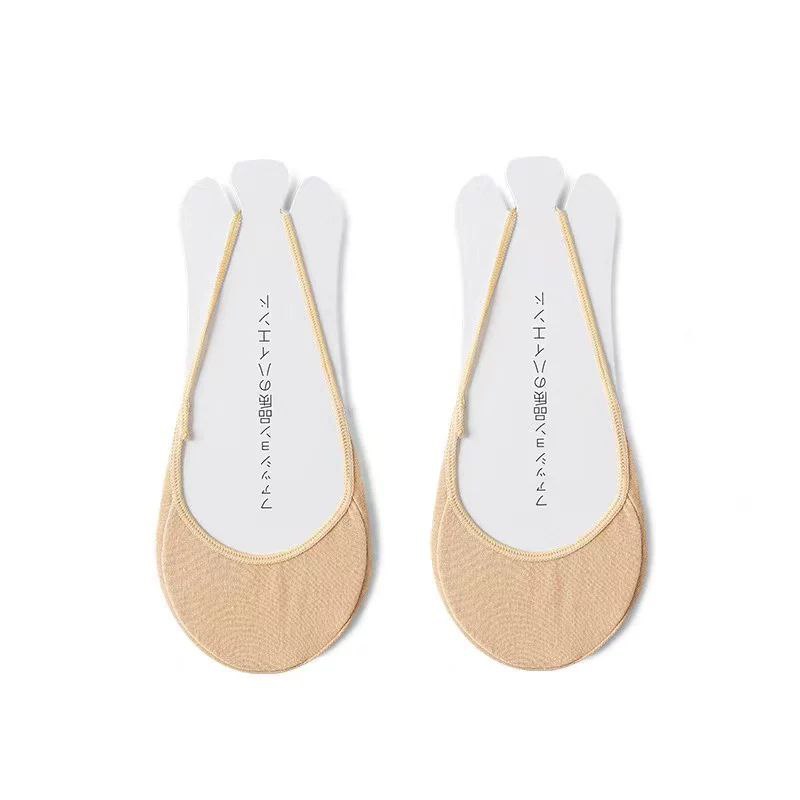 شراب كعب غير القابل للانزلاق مبطن عند مشط الرجل