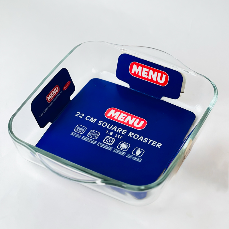 طاجن بايركس مربع الشكل - مقاس 22 سم