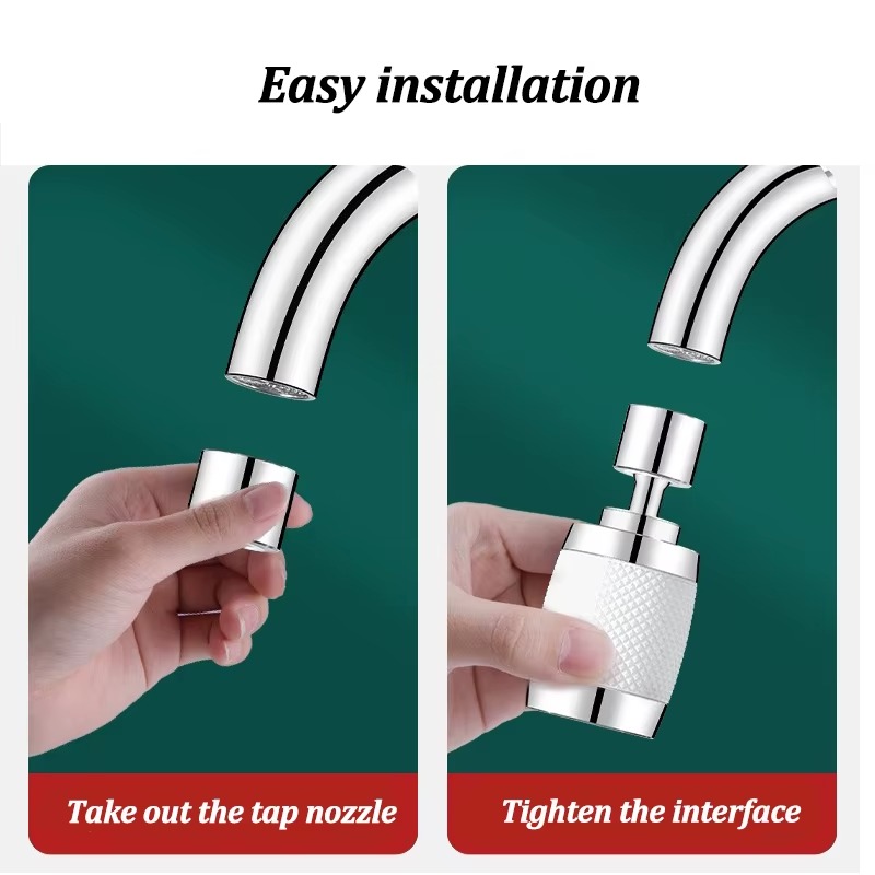 فلتر حنفية دوار لتنقية المياه من الرواسب والشوائب