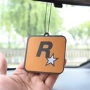 عرض 3 ميدالية تعلق علي مرايا السيارة بشكل روك ستار