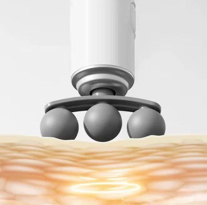 مسدس مساج وتدليك الجسم ب 9 رؤوس مختلفة و 6 مستويات