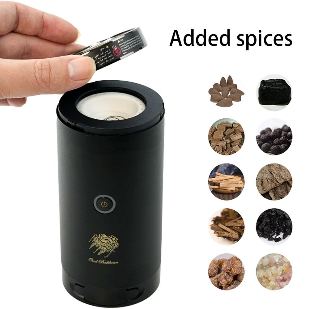 مبخرة كهربائية للمكتب والسيارة قابلة لإعادة الشحن