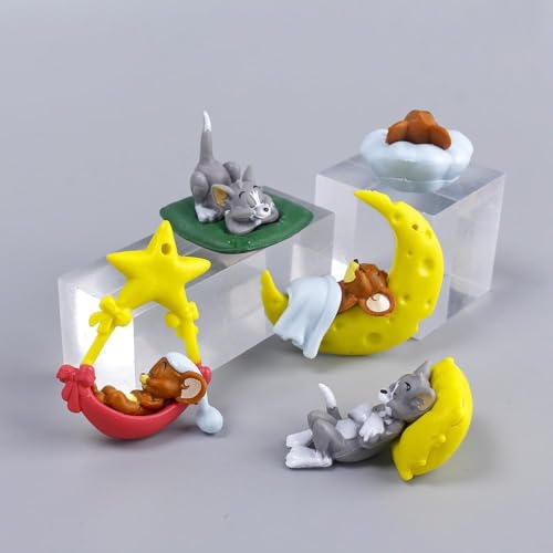 طقم 5 تمثال توم اند جيري g-462