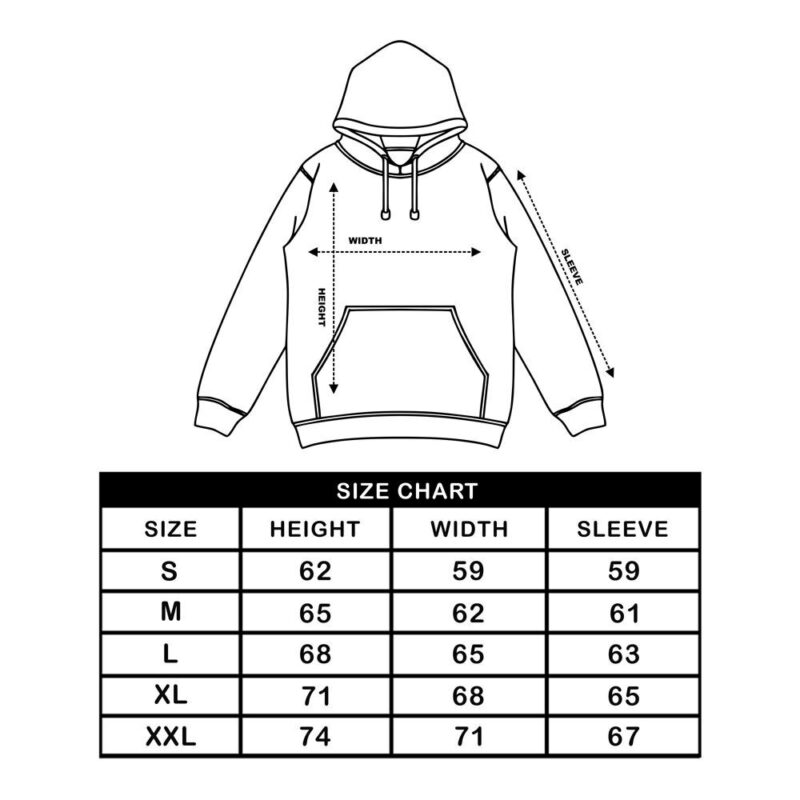 Touches of Pharaonic symbols هودي اوفر سايز قطن باللون الأبيض