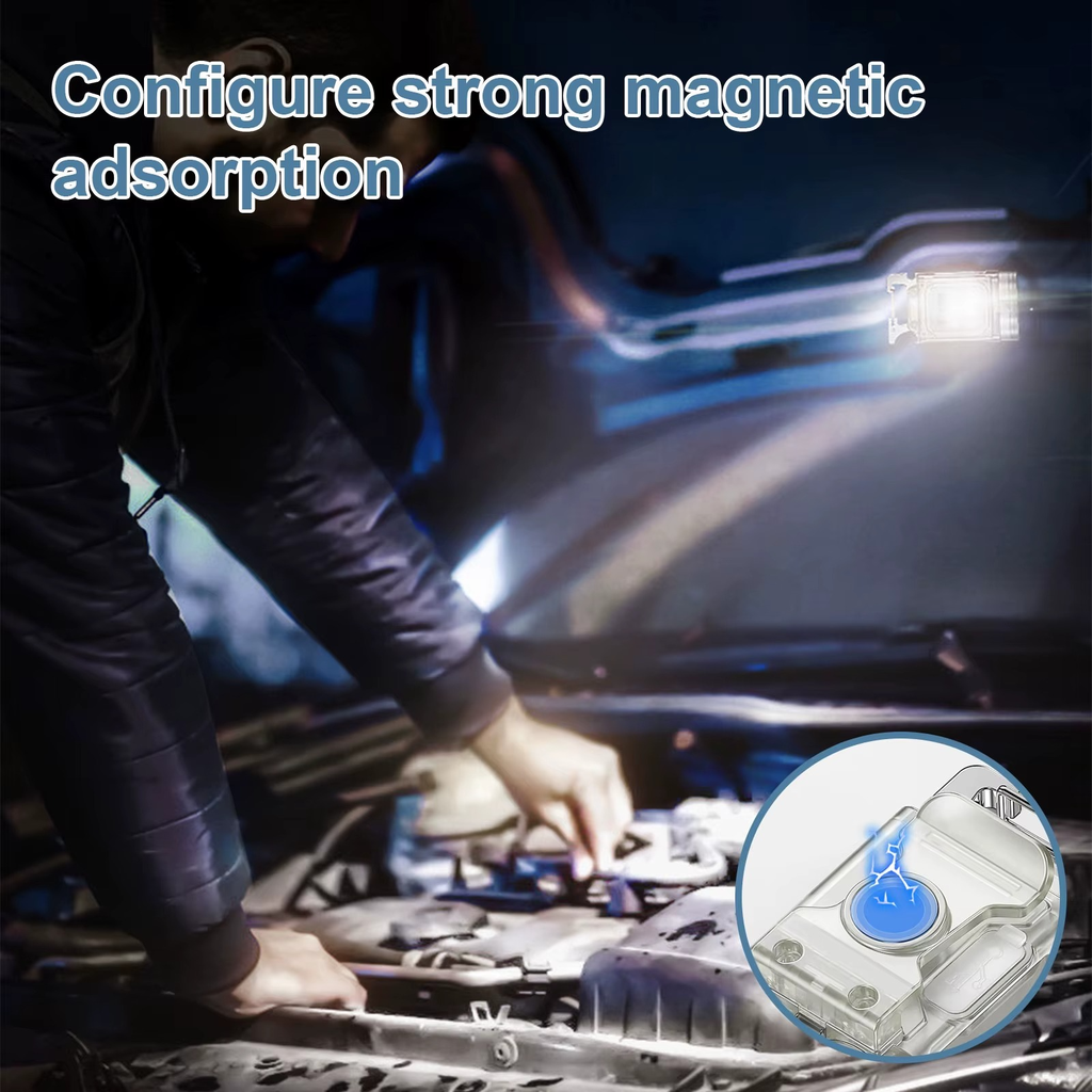 كشاف مغناطيسي مكتبي +فتاحة