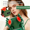 جهاز مساج لتدليك الرقبة بالاشعة الحمراء ب 3 مستويات  قابل للشحن بيو اس بي_ 10وات