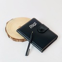 نوت بوك ميني بكبسولة للقفل مع قلم لتدوين الملاحظات - 11 * 9 سم