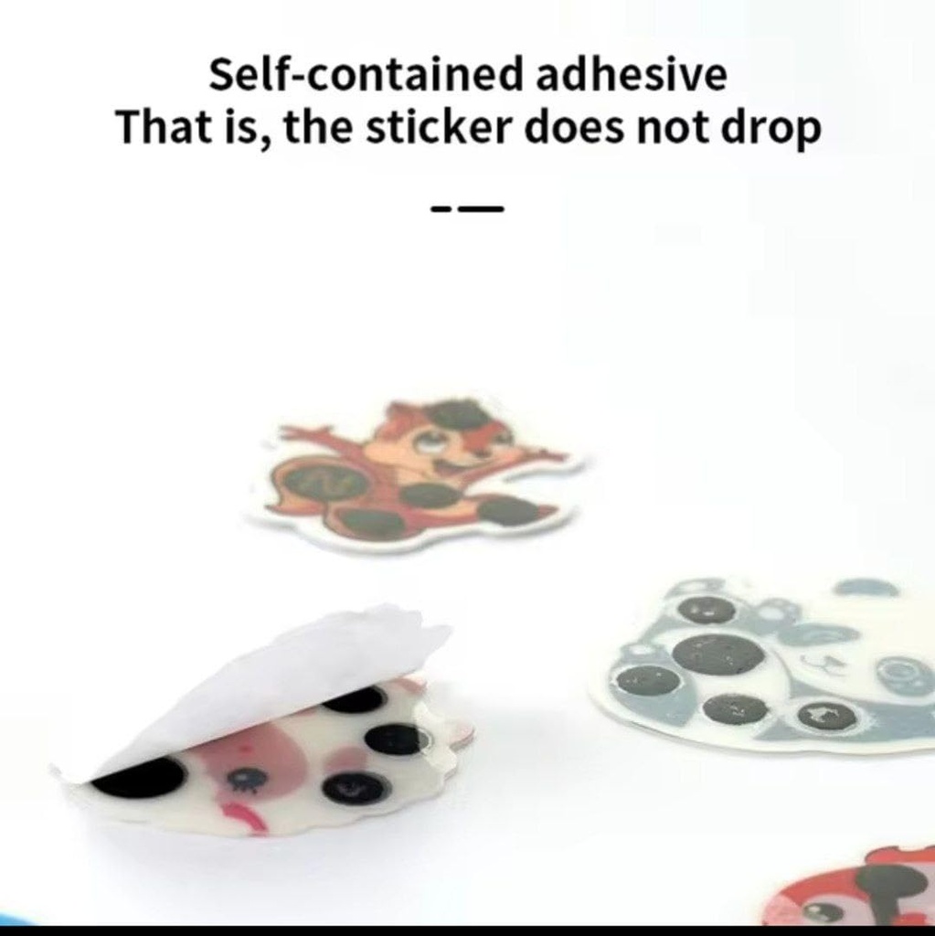 لاصقة ذكية لقياس درجة حرارة الاطفال 5 قطع