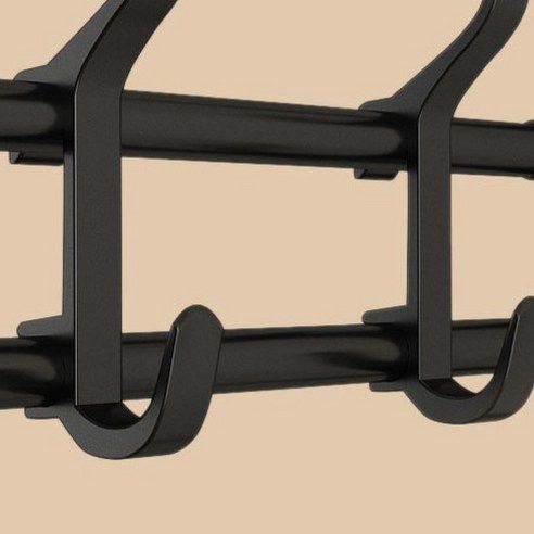 ستاند لتنظيم الملابس مع هوك جانبي لتعليق الشنط والاسكارف و 2 درج لتنظيم الاحذية