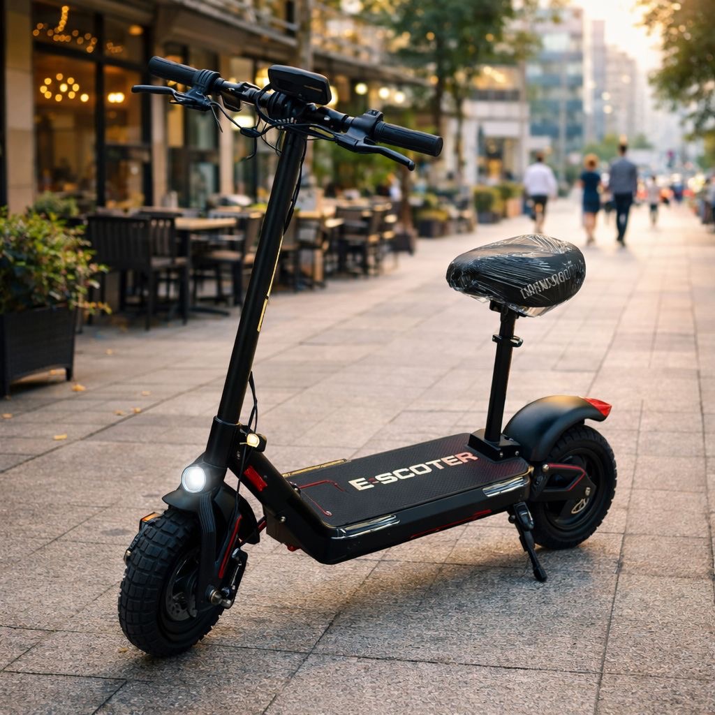 سكوتر كهربائي مزدوج المحرك 48 فولت 500 وات