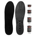 نعل داخلي لزيادة الطول ب 4 طبقات قابلة للتعديل مزود بوسادة هوائية للكعب