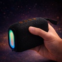 سبيكر ميني لاسلكي مع إضاءة آر جي بي 1200 مللي أمبير
