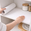 رول بطانة وتربروف لأرفف وأدراج الدواليب والثلاجات مانع للأنزلاق قابل للقص والغسيل 5 متر