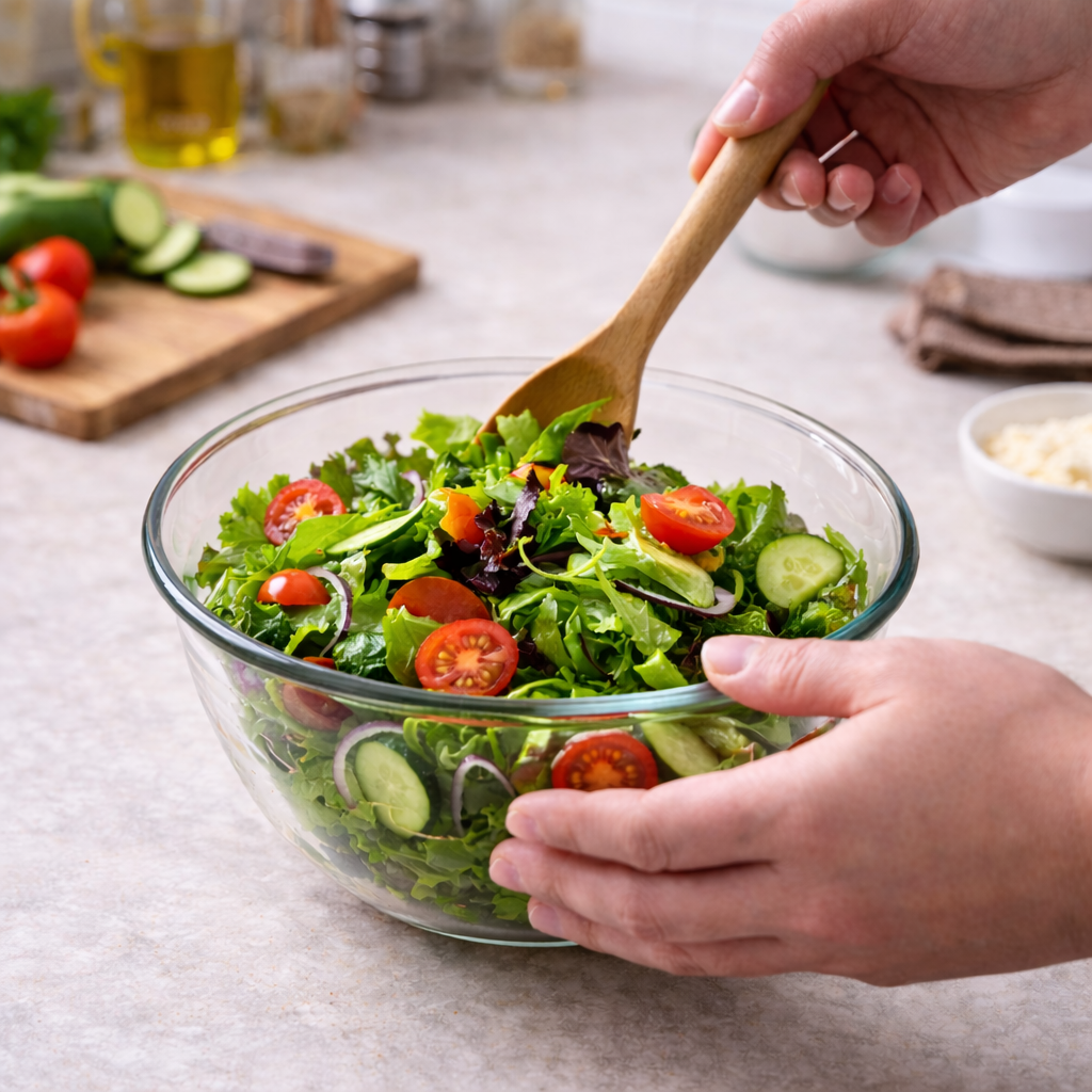 بولة بايركس 2 لتر لتقديم السلطات والمقبلات