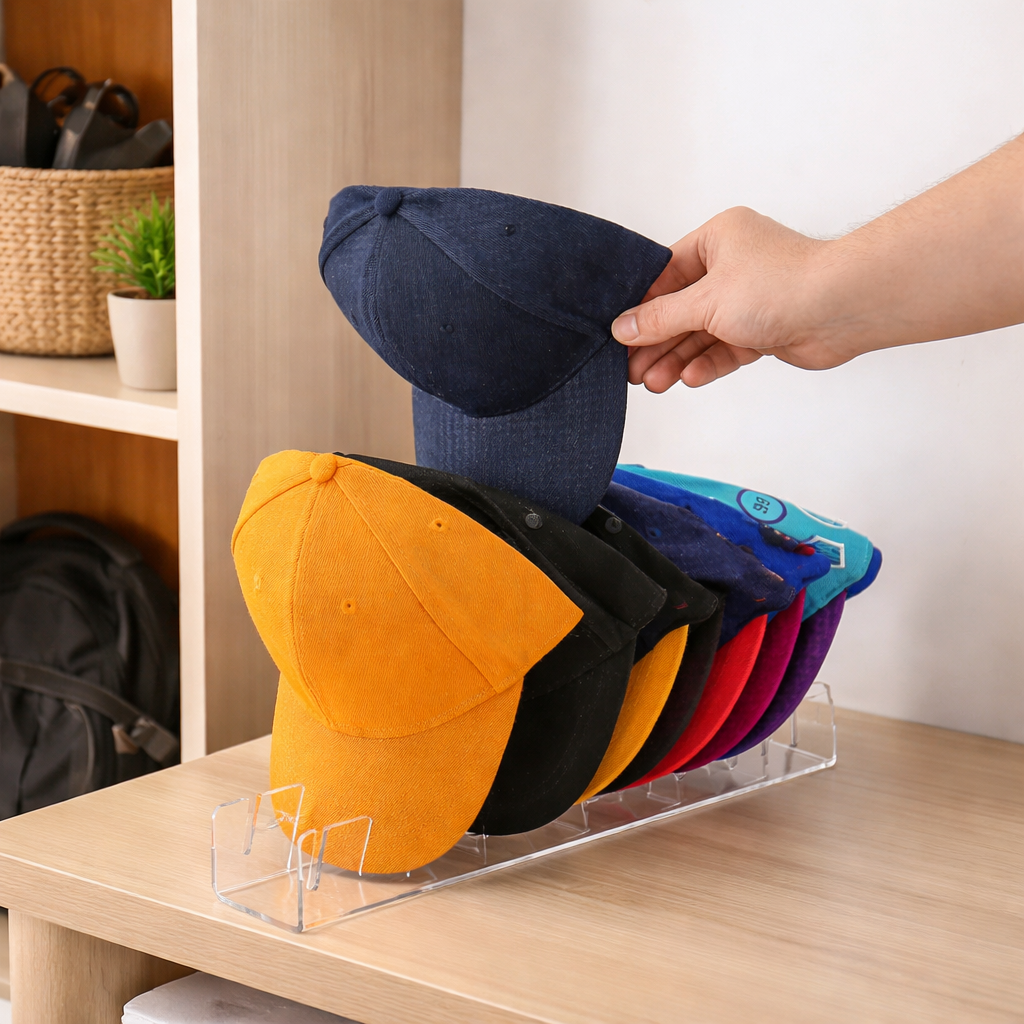 منظم وحامل كابات عملي  يسع حتى 7 كابات - اكليريك