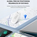 جهاز تتبع ذكي FineIn Tag للمفاتيح والشنط والأغراض الشخصية متوافق مع Apple Find My للآيفون