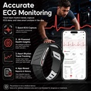 سوار TREKO ONE الذكي بدون شاشة لمتابعة الصحة واللياقة البدنية مع بلوتوث وتطبيق G band
