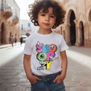 Snoopy تيشيرت اطفال قطن باللون الابيض