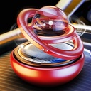 فواحة لتابلوه السيارة على شكل كرة بلورية مزدوجة الحلقات تعمل بالطاقة الشمسية