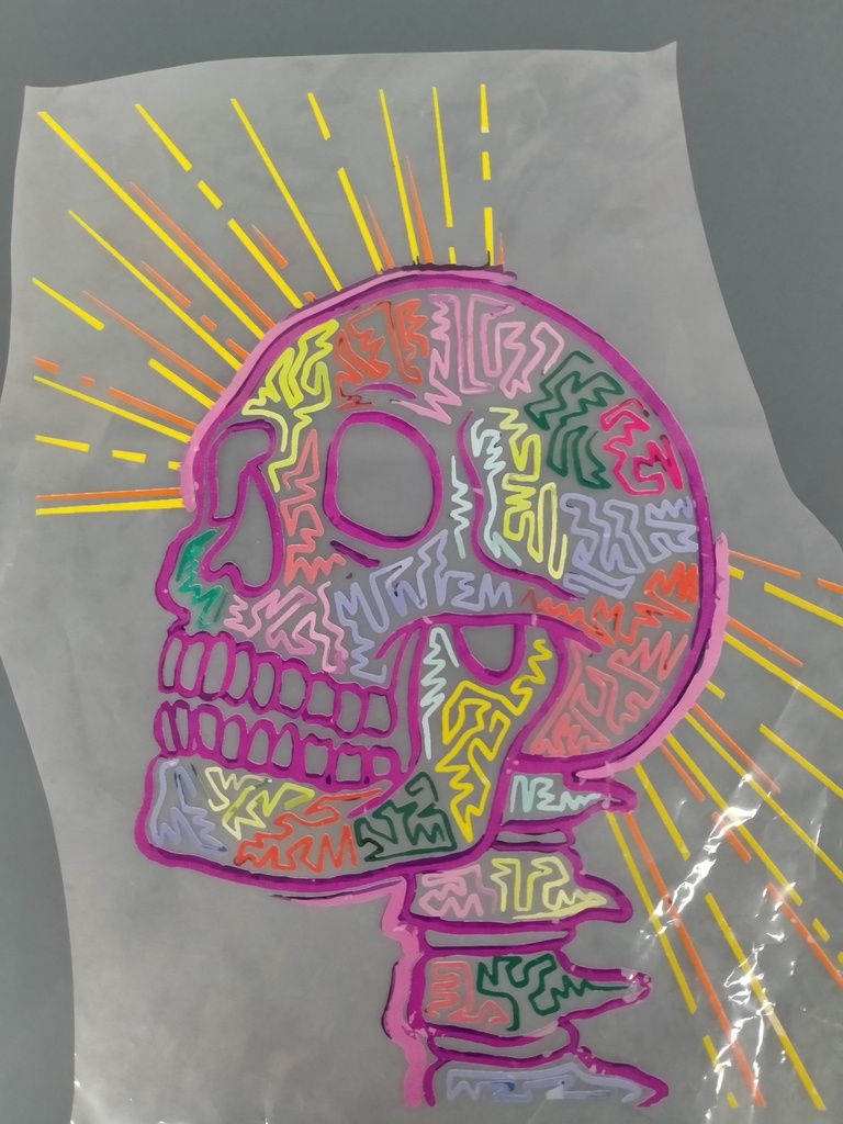 Spooky Burst print