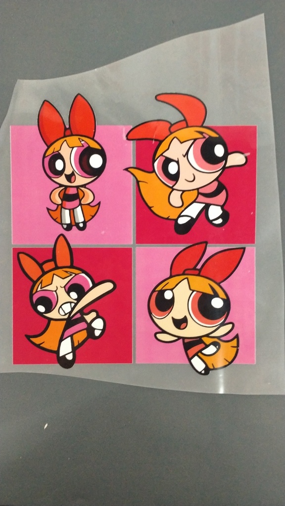 Blossom Powerpuff Girls  print