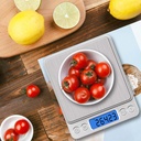 ميزان مطبخ ديجيتال لوزن 3 كيلو جرام- يعمل بالبطارية