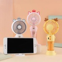 مروحة ميني محمولة مدمجة بفواحة مرطبة - قابلة للشحن