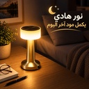 اباجورة تاتش ب 3 الوان مختلفة للمكتب وغرف النوم قابلة لإعادة الشحن بيو اس بي