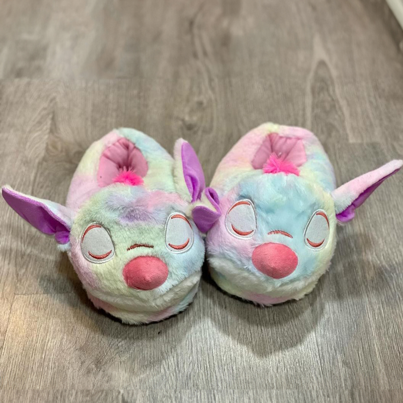 لكلوك انجيل ستيتش للأطفال فرو مبطن لتدفئة الرجل والتغلب علي برد الشتاء بنعل كوتشي مريح