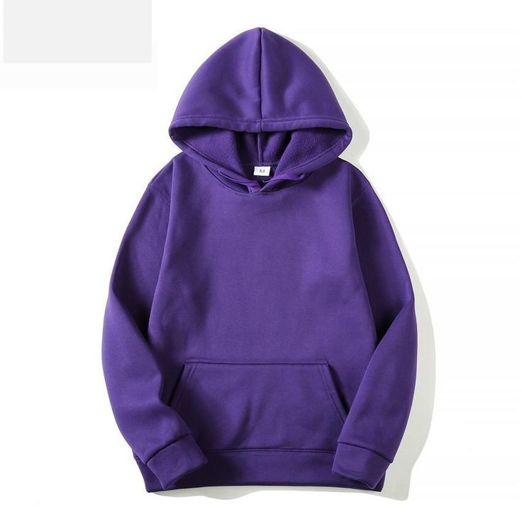 Hoodie Stock Resirve Unisex - Purple
