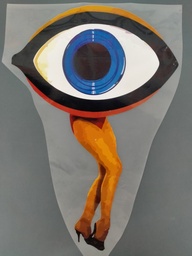 [HH00016416] Blue Eye print