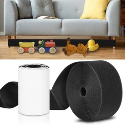 [HH00017609] شريط حاجز مع سكوتش لاصق لمنع دخول الالعاب تحت الاثاث - 2 متر