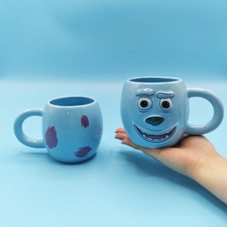 [HH00019230] مج شلبي سيراميك بتصميم ثري دي للمشروبات الساخنة