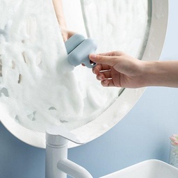 [HH00019259] عرض 2 مساحة مرأة الحمام تلصق على الزجاج سهلة الأستخدام والتنظيف