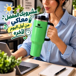 [HH00036012] مج ستانلي ستانلس ستيل 1.18 لتر بشاليموه ويد للحمل