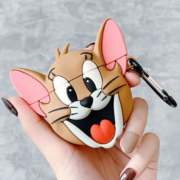 [HH00008062] Airpods Pro Case Cover Anti Scratch Anti bumps with Hanging Hook Greey Design