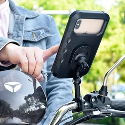 [HH00008850] حامل موبايل للدراجات تاتش يدور 360 درجة للتحكم في زاوية الشاشة قوي وثابت