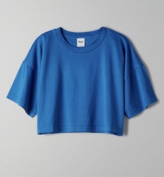T-shirt Stock Resirve CROP TOP ( لبني )