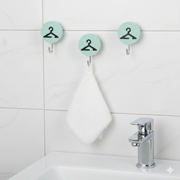 [HH00013508] طقم هوك 3 قطع شكل شماعة لتعليق الملابس