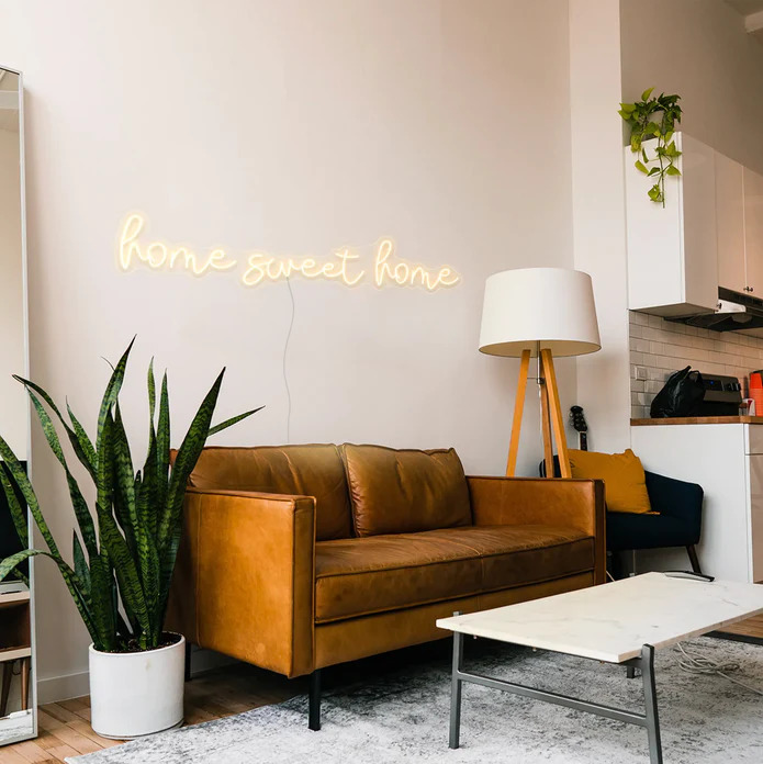 Home Sweet Home Neon Led Light Sign Art Decor