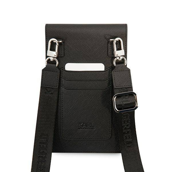 Men Shoulder Trendy Design Bag Karl Lagerfeld Autograph Chain