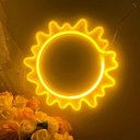 Sun Neon Led Light Sign Art Decor